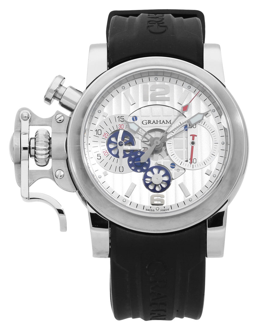 Graham Chronofighter R.A.C 2CRBS.SK1A.K25B - 42 mm Rubber back