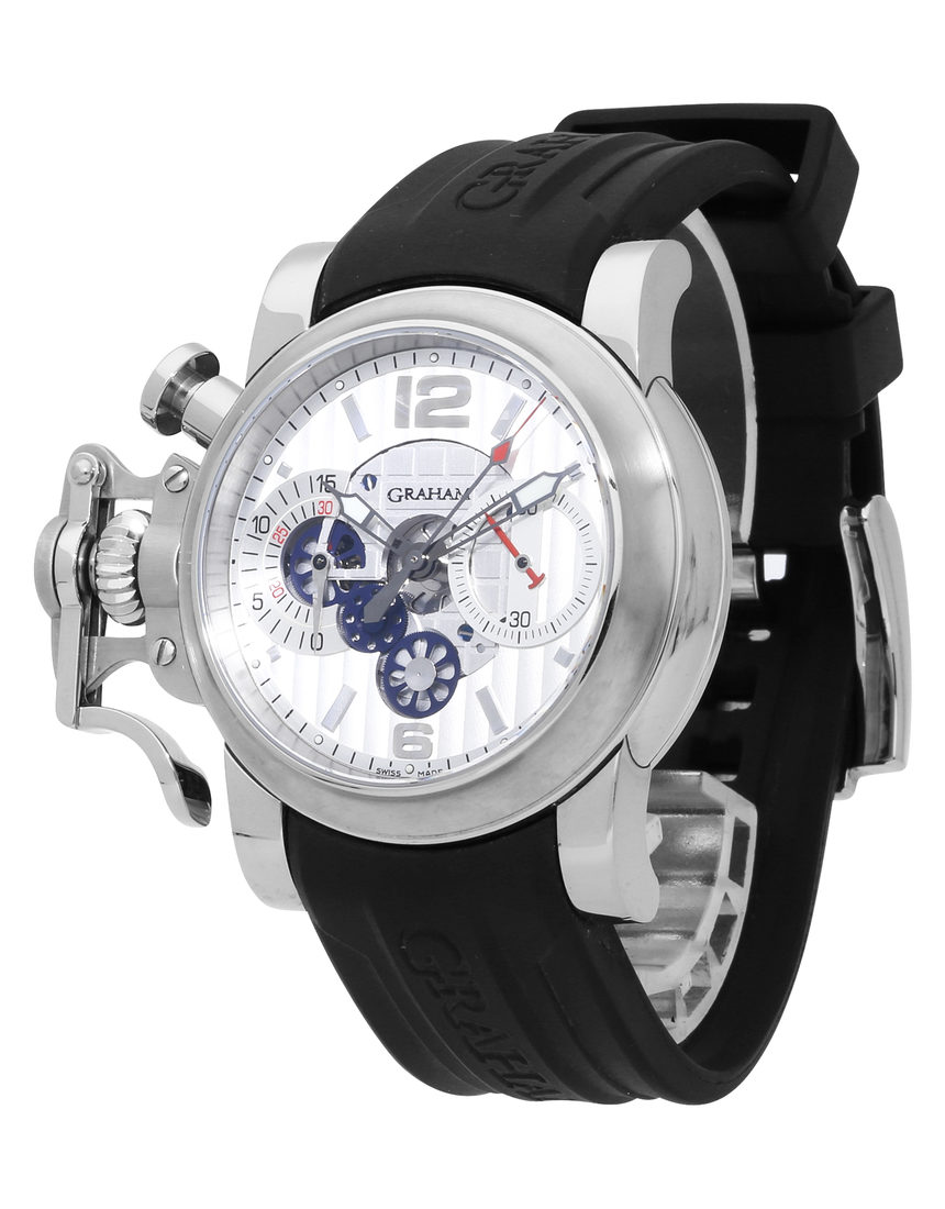 Graham Chronofighter R.A.C 2CRBS.SK1A.K25B - 42 mm Rubber side