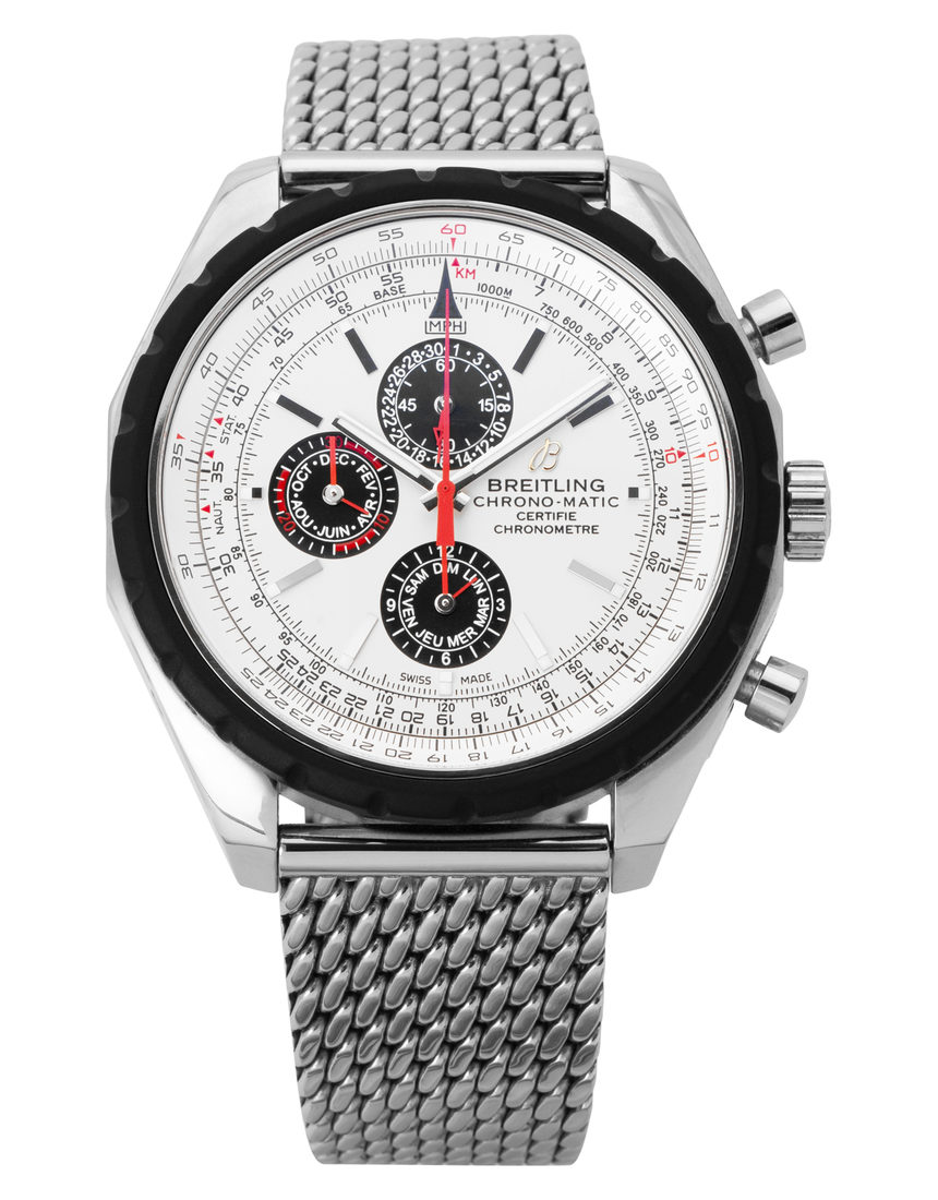 Breitling Chrono-Matic 49 A19360 - 49 mm Steel back