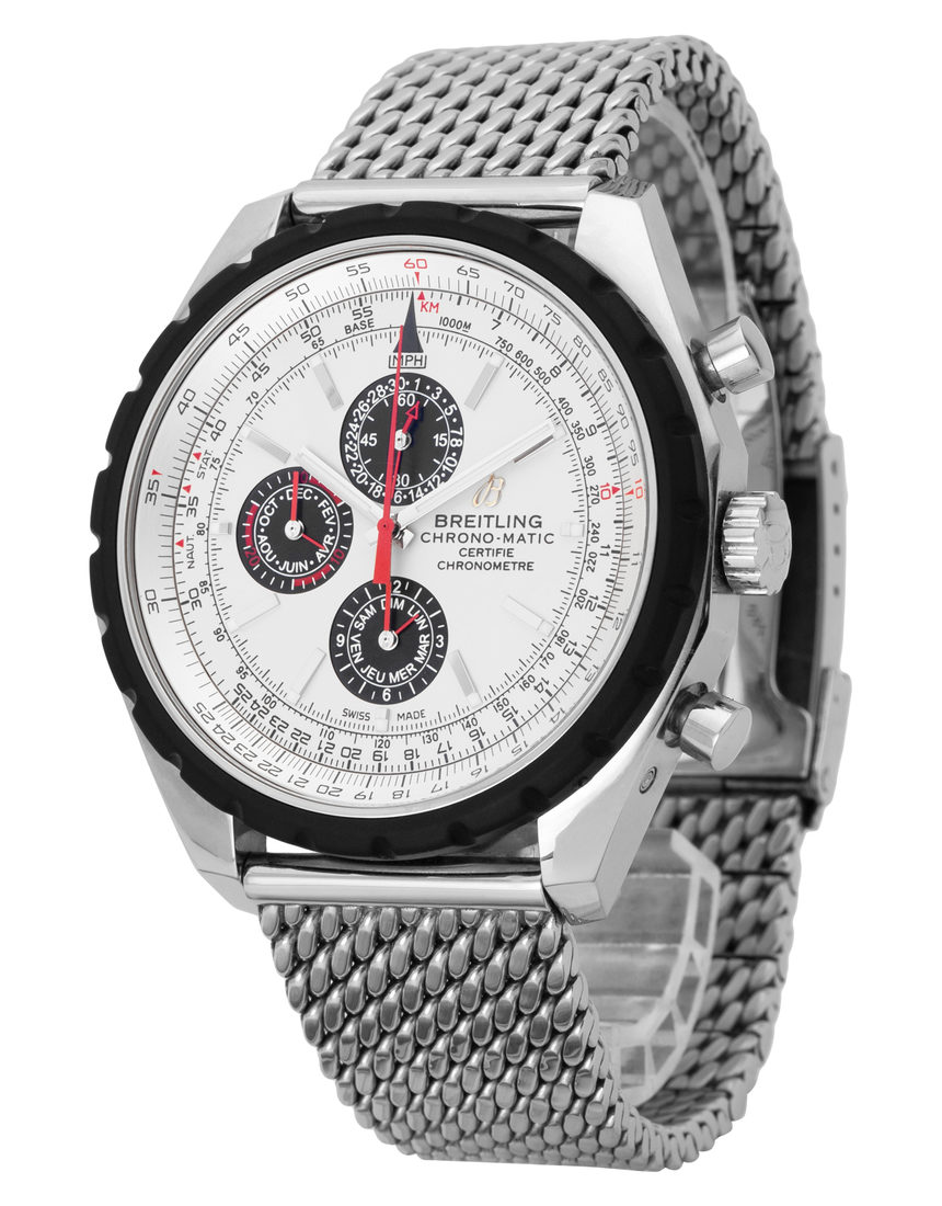 Breitling Chrono-Matic 49 A19360 - 49 mm Steel side