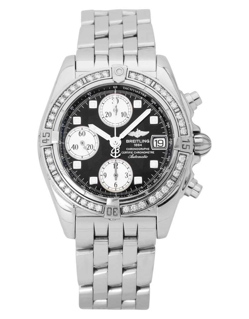 Breitling Chrono Cockpit A13358 - 39 mm Steel back