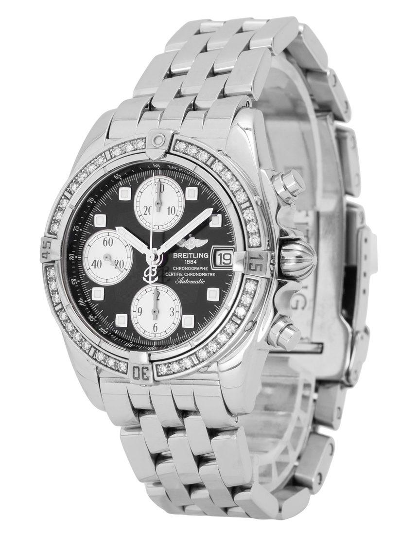 Breitling Chrono Cockpit A13358 - 39 mm Steel side
