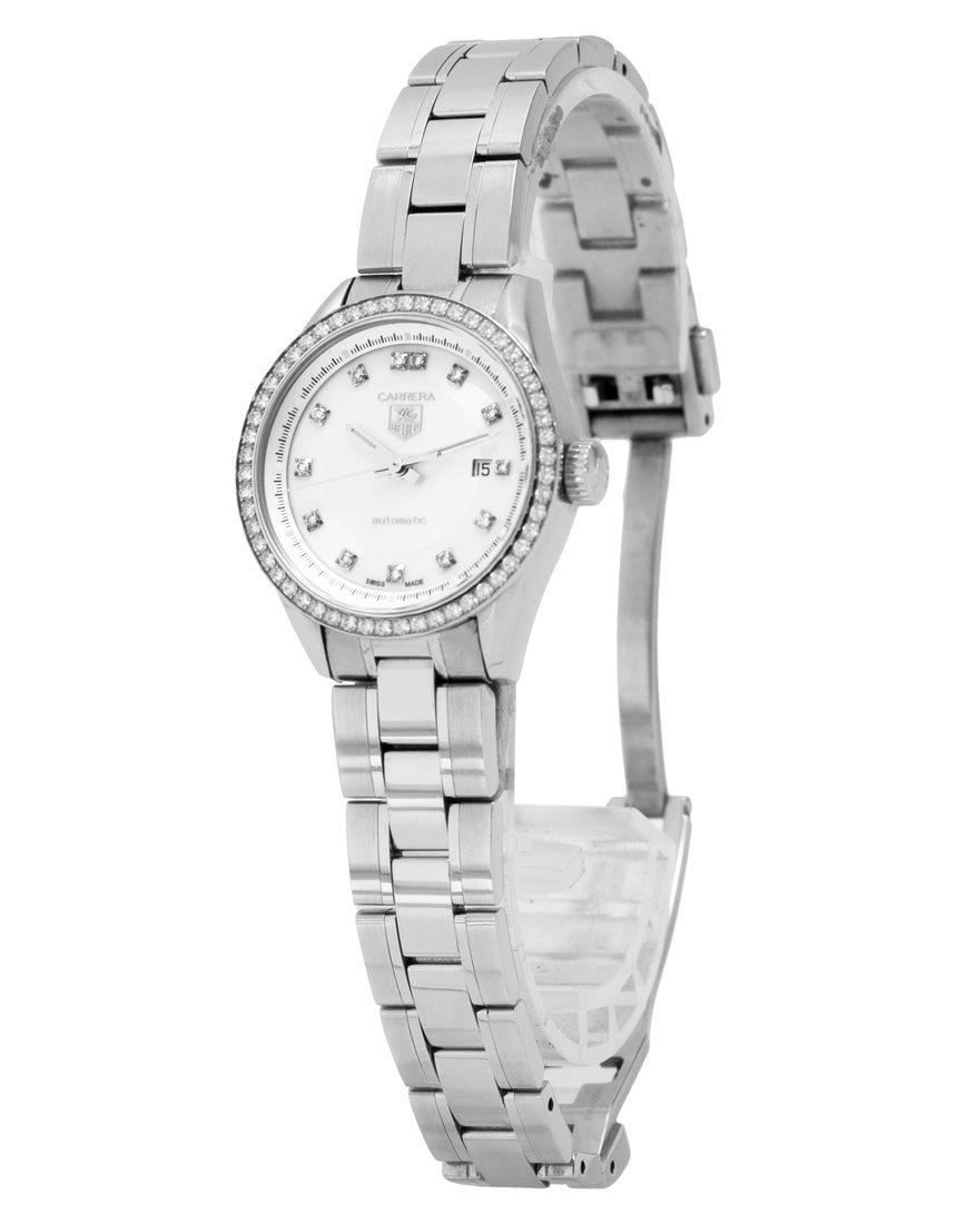 TAG Heuer Carrera Ladies WV2413.BA0793 - 27 mm Steel side