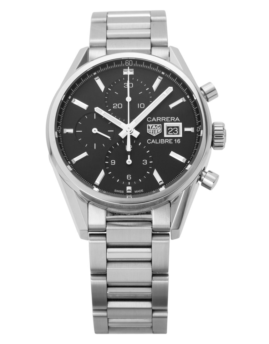 TAG Heuer Carrera Calibre 16 CBK2110.BA0715 - 41 mm Steel back