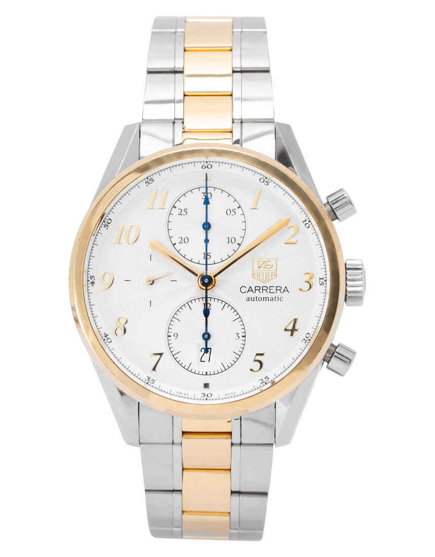 TAG Heuer Carrera CAS2150.BD0731 - 41 mm Steel back