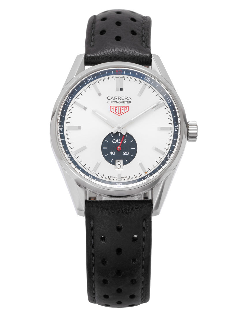 TAG Heuer Carrera WV5111.FC6350 - 39 mm Leather back