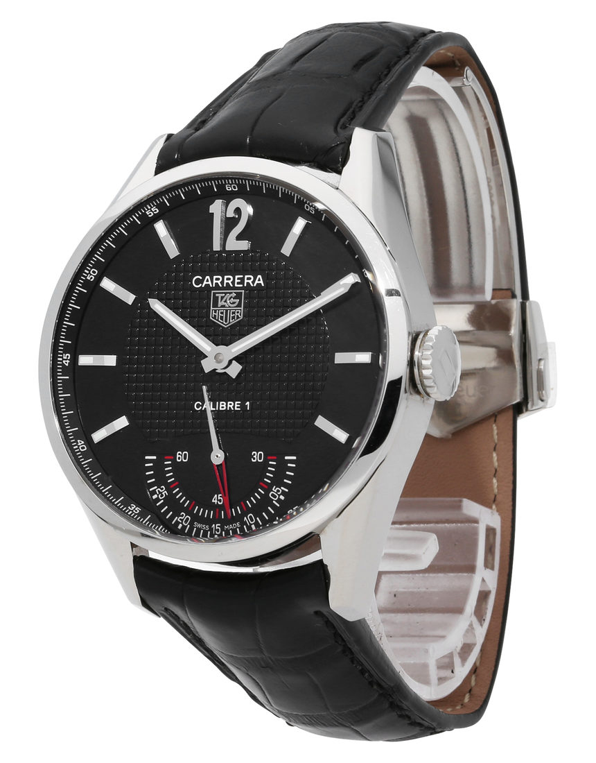 TAG Heuer Carrera WV3010.EB0025 - 43 mm Leather side