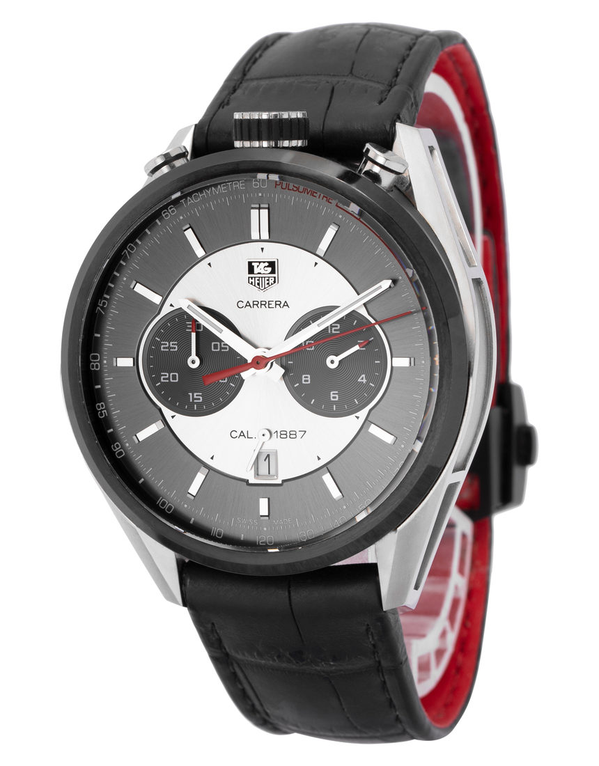 TAG Heuer Carrera CAR2C11.FC6327 - 45 mm Leather side