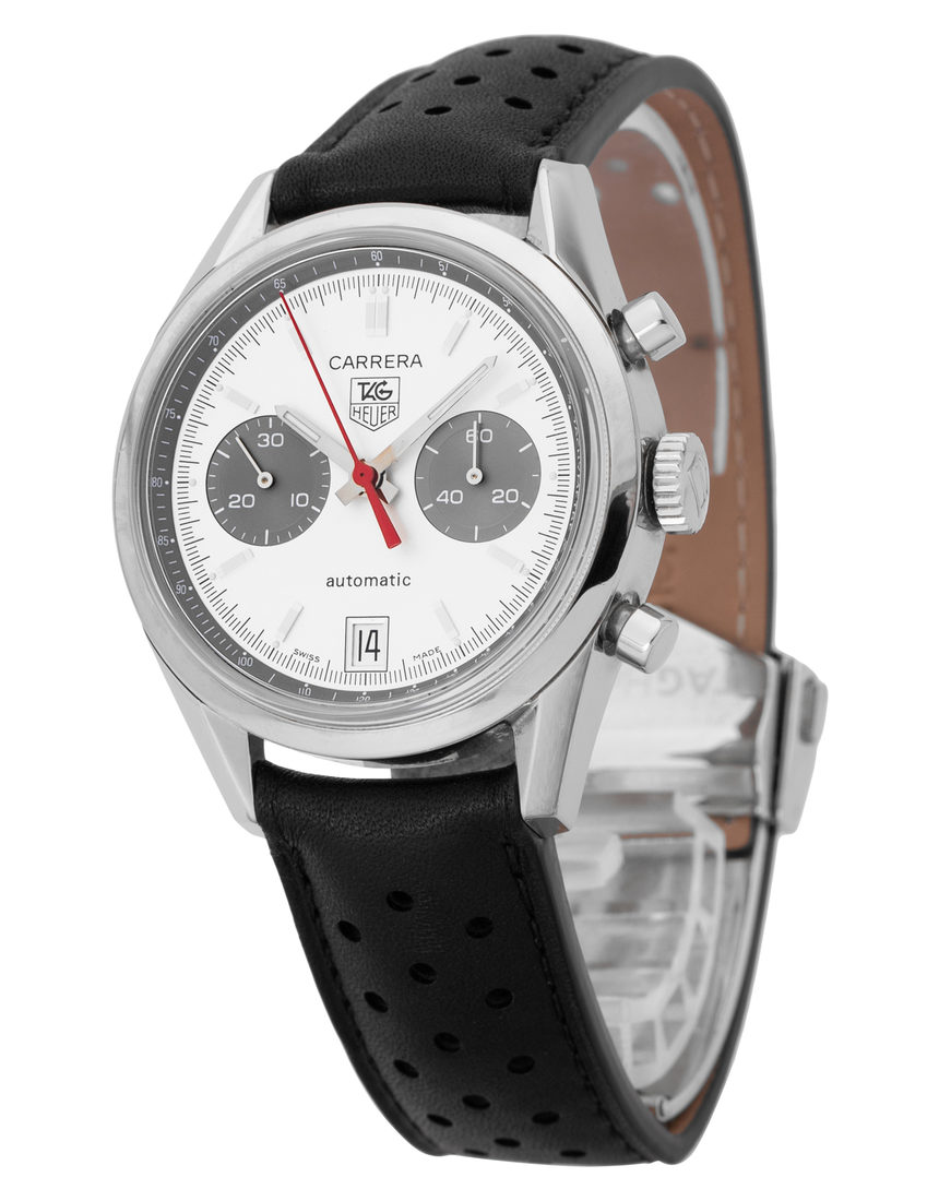 TAG Heuer Carrera CV2117.FC6182 - 39 mm Leather side