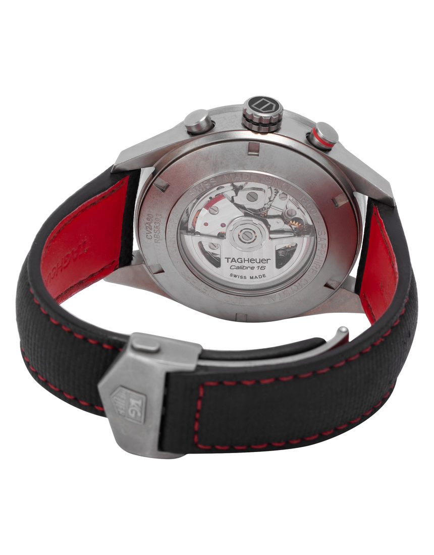 TAG Heuer Carrera CV2A80.FC6256 - 43 mm Leather