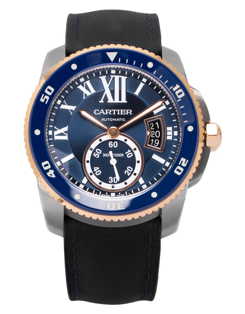 Cartier Calibre de Cartier W2CA0008 - 42 mm Leather back