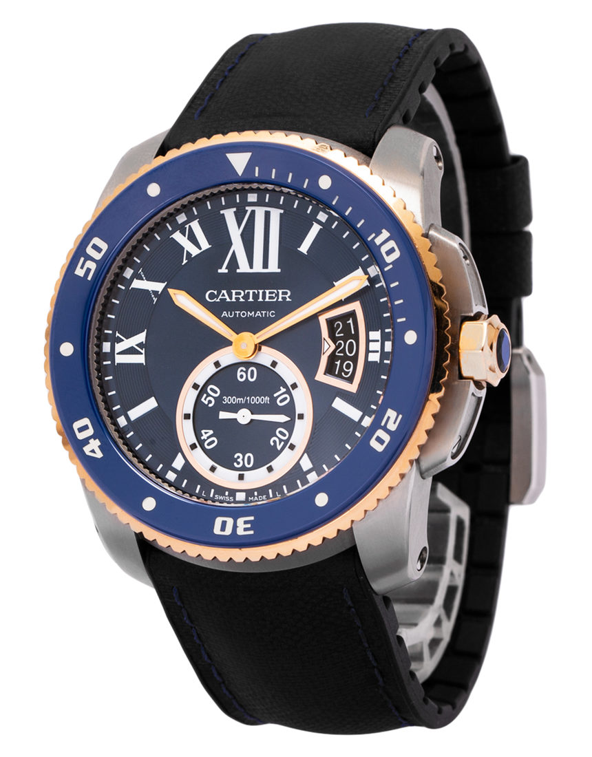 Cartier Calibre de Cartier W2CA0008 - 42 mm Leather side