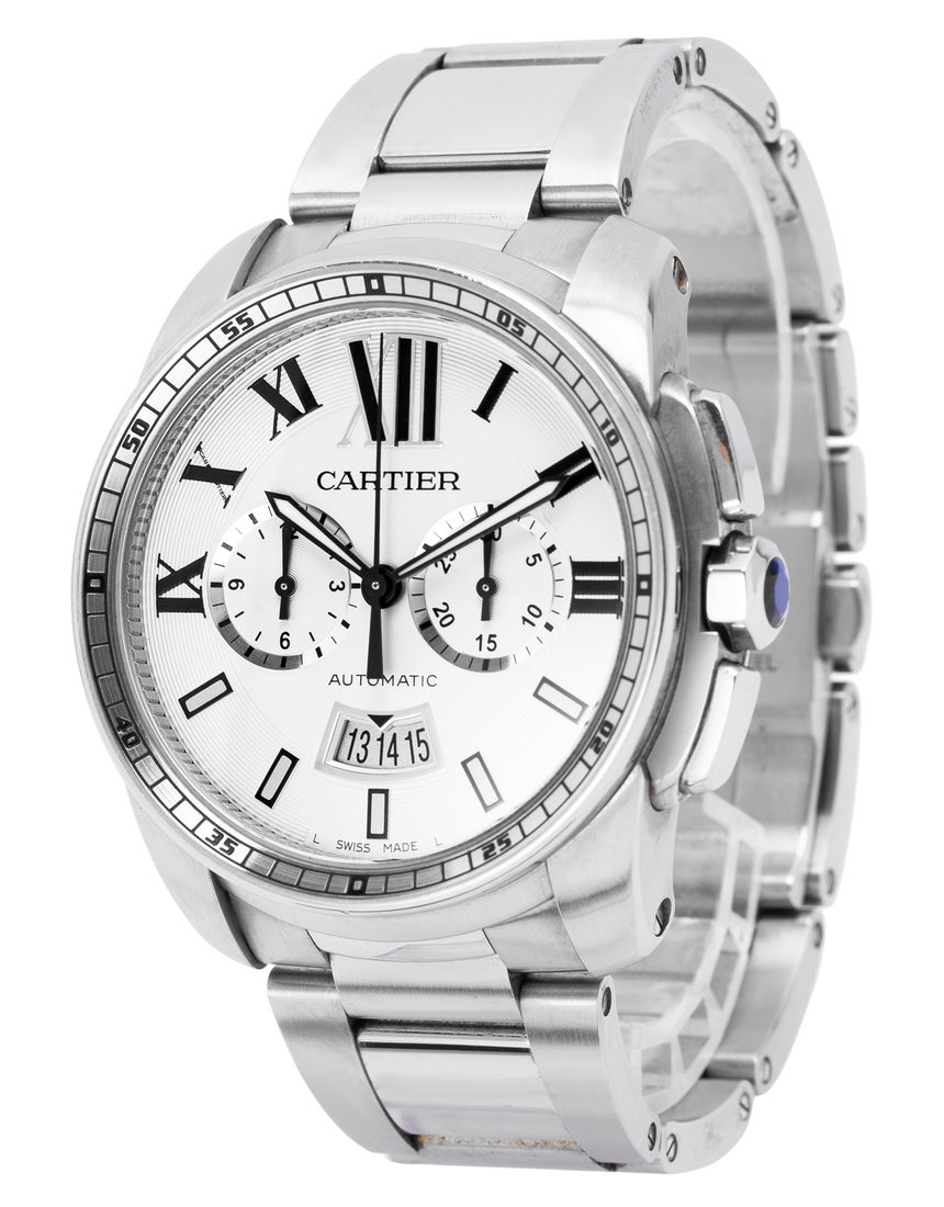 Cartier Calibre de Cartier W7100045 - 42 mm Steel side