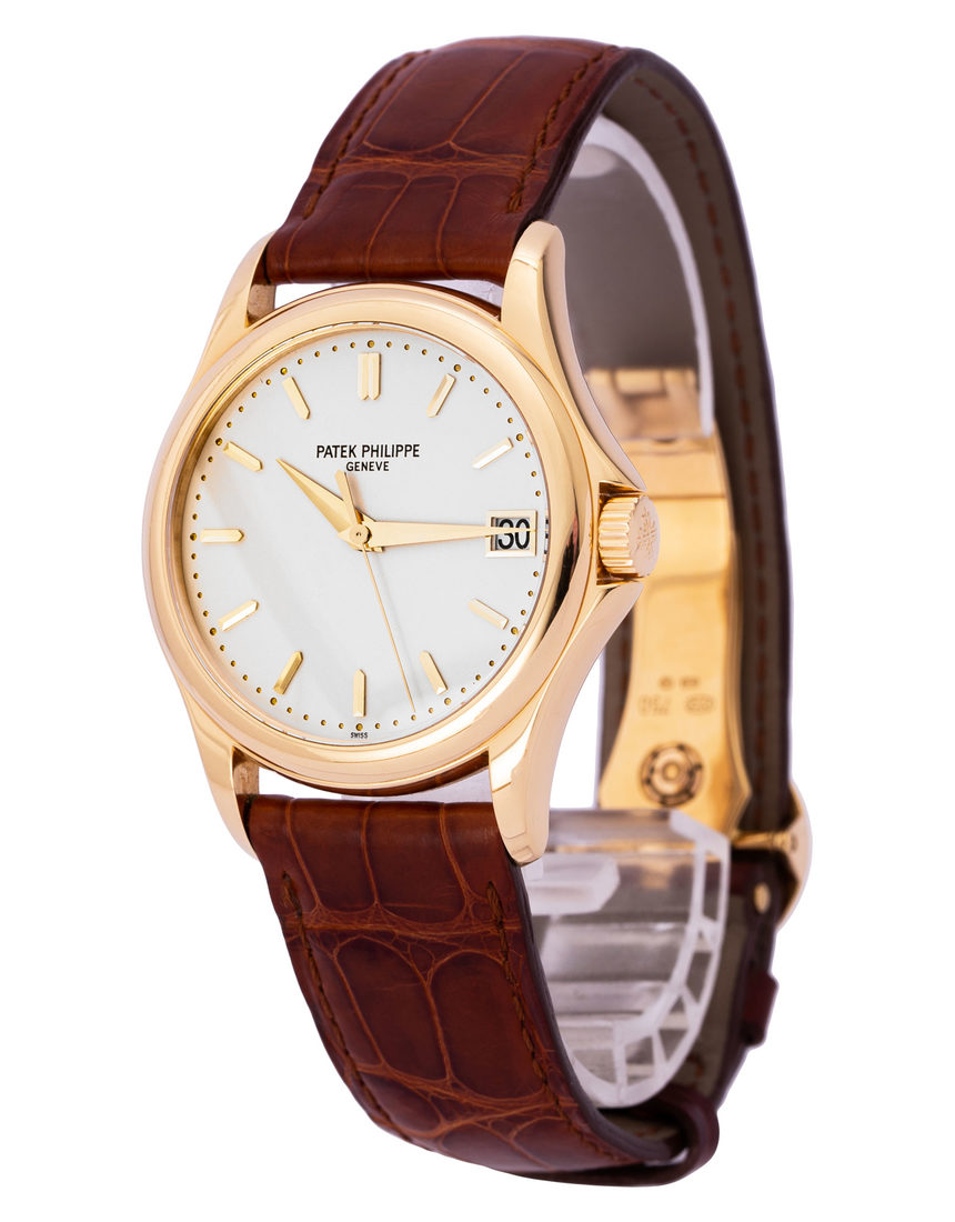 Patek Philippe Calatrava 5127J - 37 mm Leather side