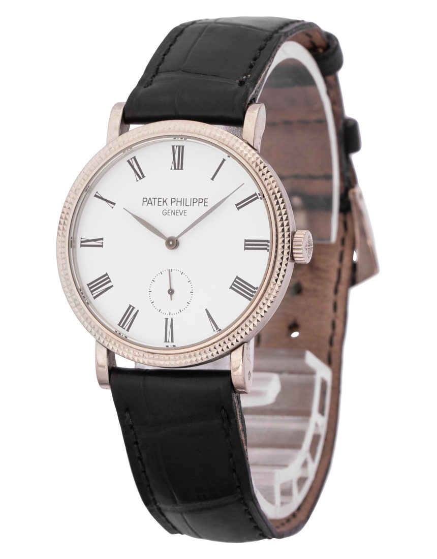 Patek Philippe Calatrava 7119G - 31 mm Leather side