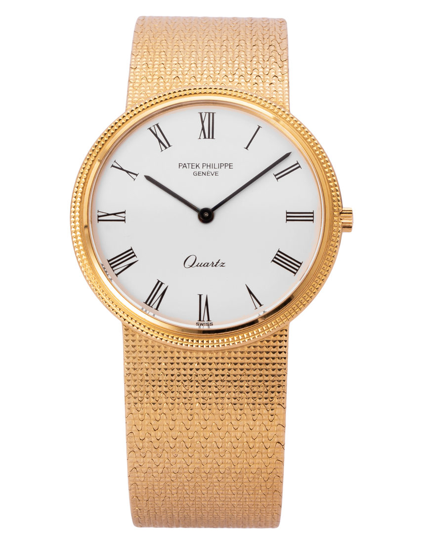 Patek Philippe Calatrava 3744/001 - 33 mm Yellow Gold back
