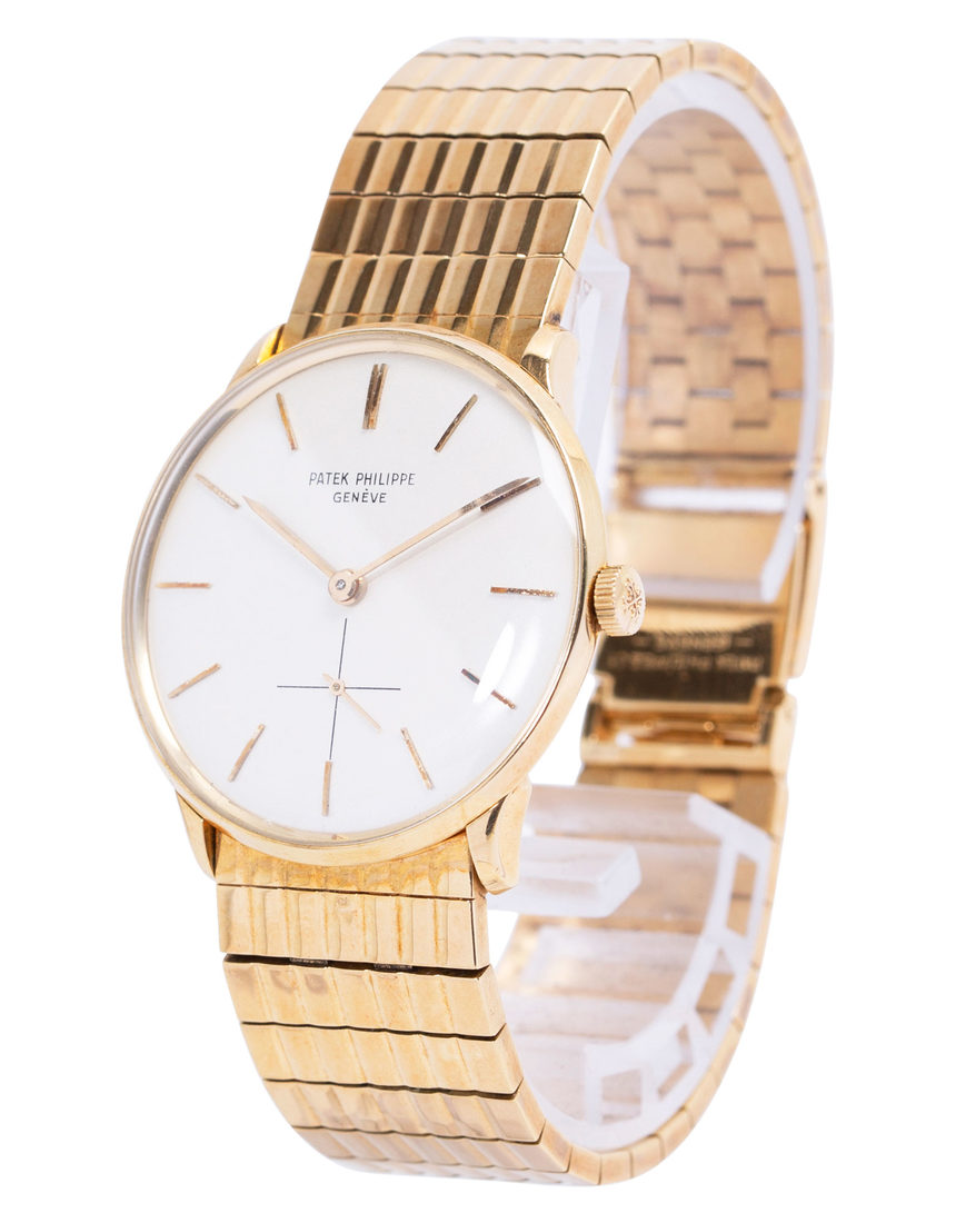 Patek Philippe Calatrava 2573 - 33 mm Yellow Gold side