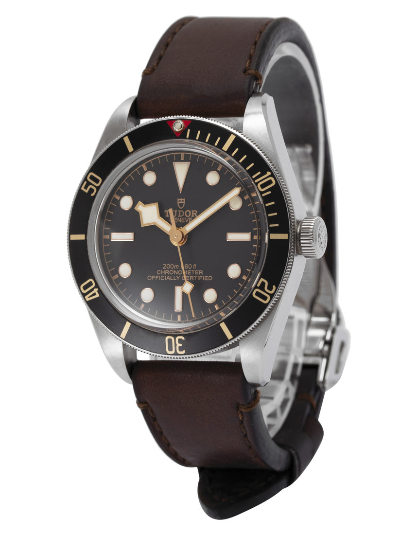Tudor Black Bay Fifty-Eight 79030N - 39 mm Leather side