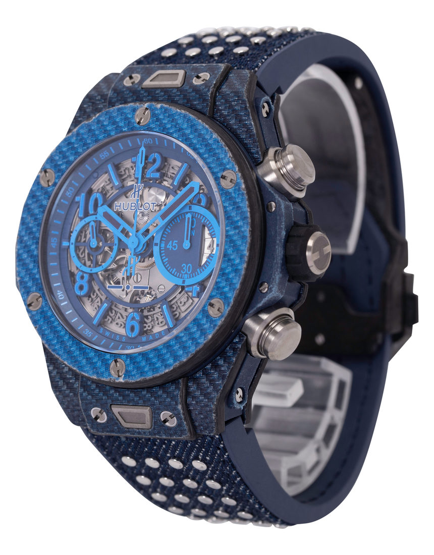 Hublot Big Bang Unico Chronograph 411.YL.5190.NR.ITI15 - 45 mm Rubber side