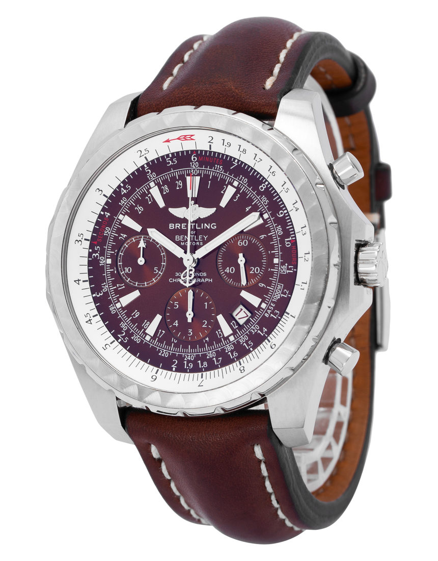 Breitling Bentley Motors A25363 - 48 mm Leather side