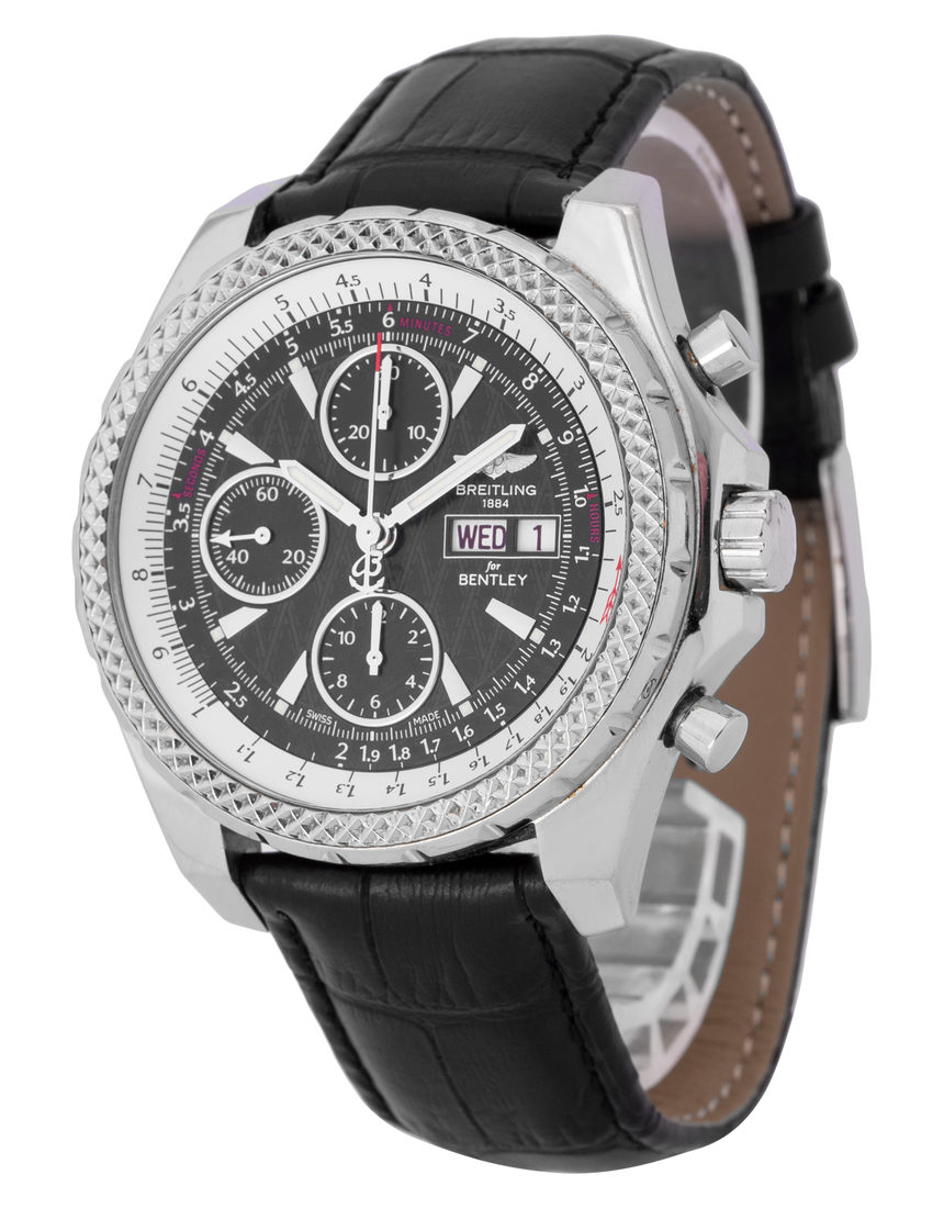 Breitling Bentley GT A13362 - 44.8 mm Leather side