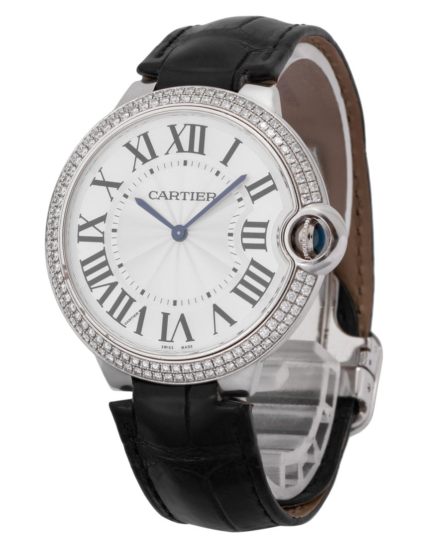 Cartier Ballon Bleu WE902056 - 40 mm Leather side