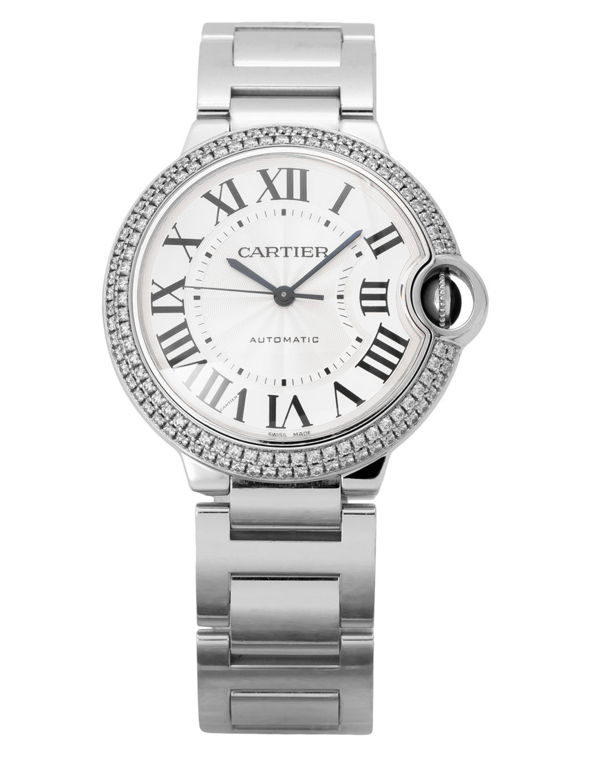 Cartier Ballon Bleu WE9006Z3 3004 - 36 mm White Gold back
