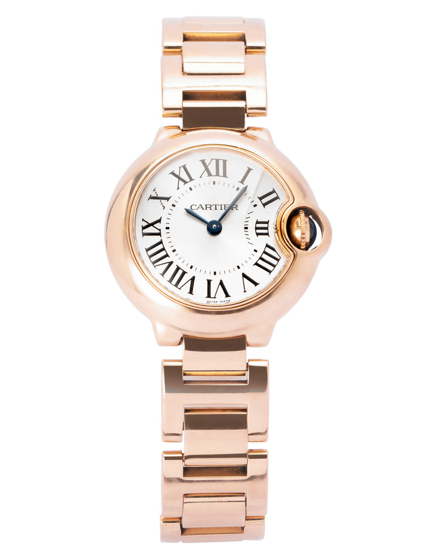 Cartier Ballon Bleu W69002Z2 - 29 mm Rose Gold back