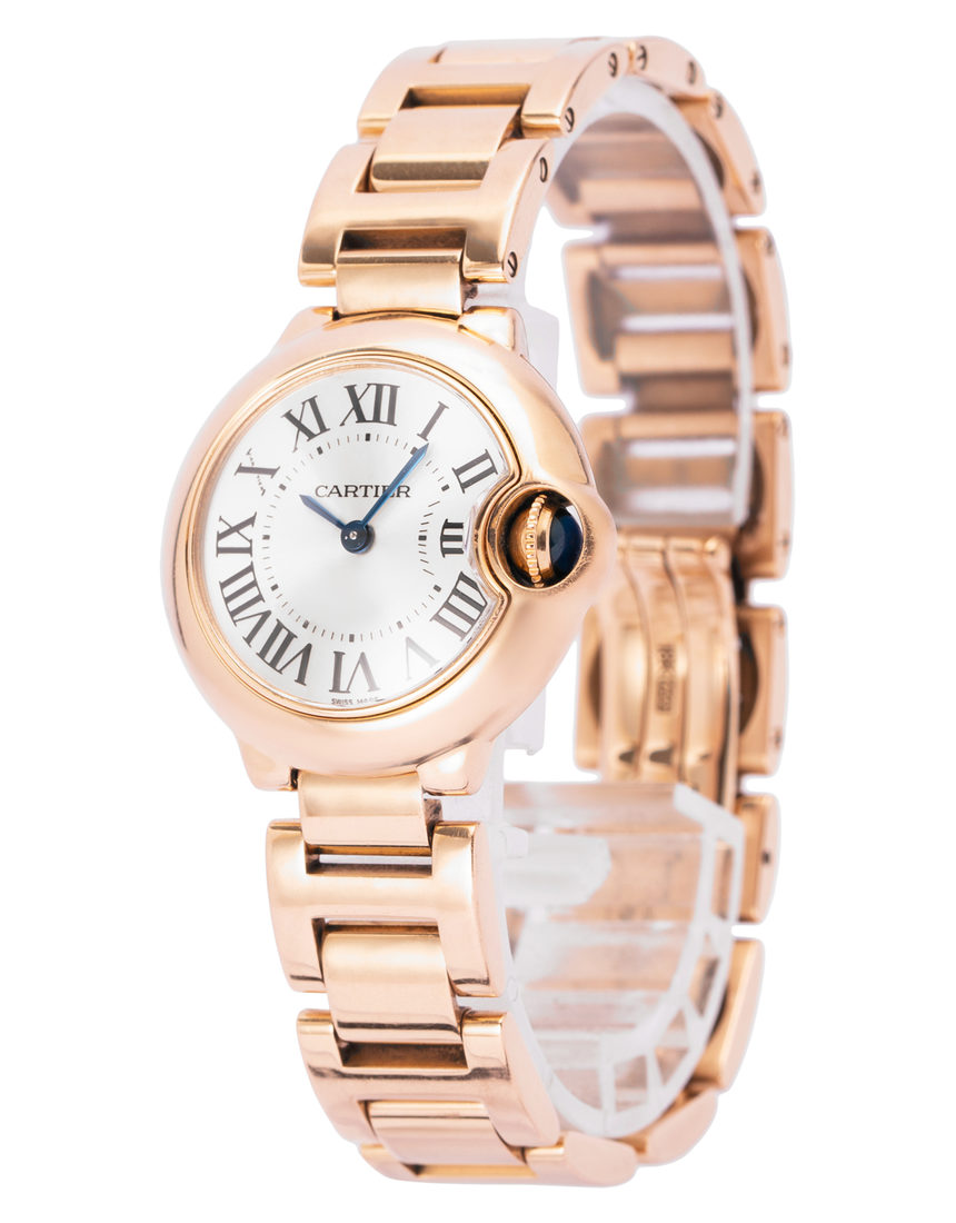 Cartier Ballon Bleu W69002Z2 - 29 mm Rose Gold side