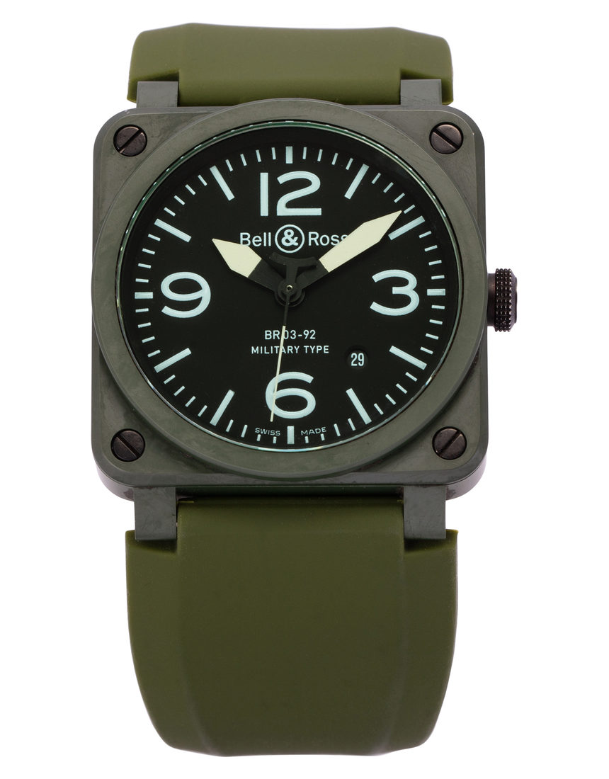 Bell and Ross BR03-92 BR03-92 - 42 mm Rubber back