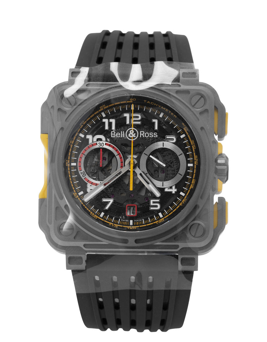 Bell and Ross BR-X1 Chronograph BRX1-RS18 - 45 mm Rubber back