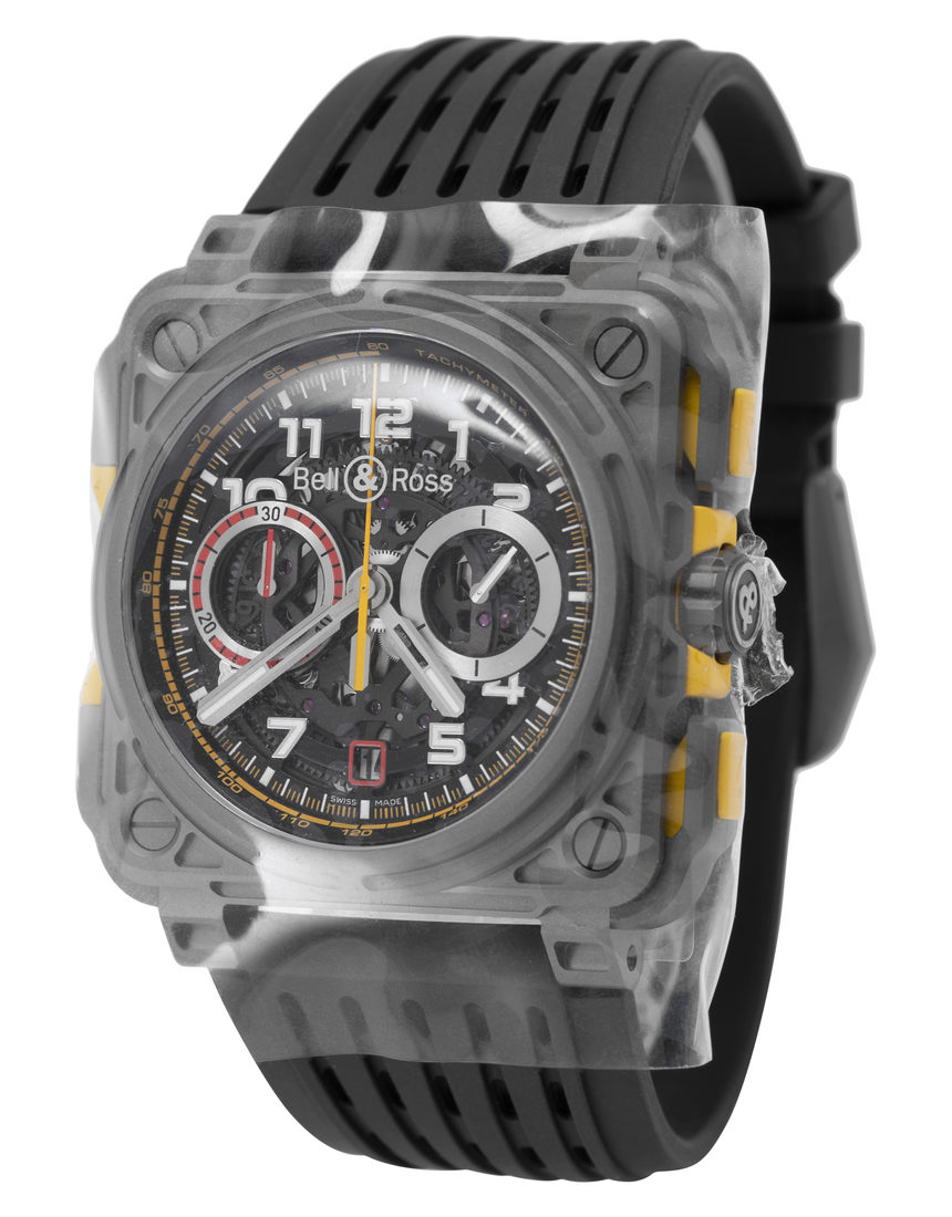 Bell and Ross BR-X1 Chronograph BRX1-RS18 - 45 mm Rubber side