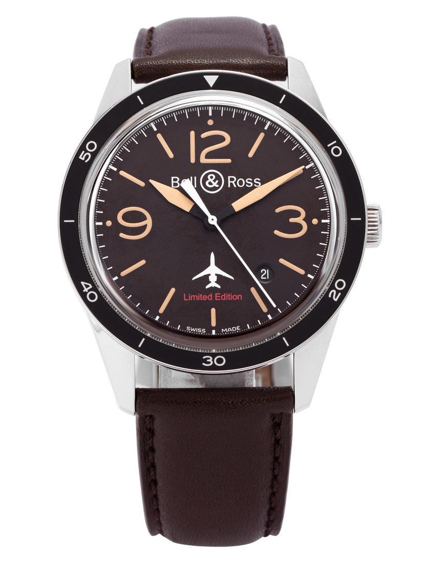 Bell and Ross BR 123 Falcon BR-123-92 Falcon - 41 mm Leather back