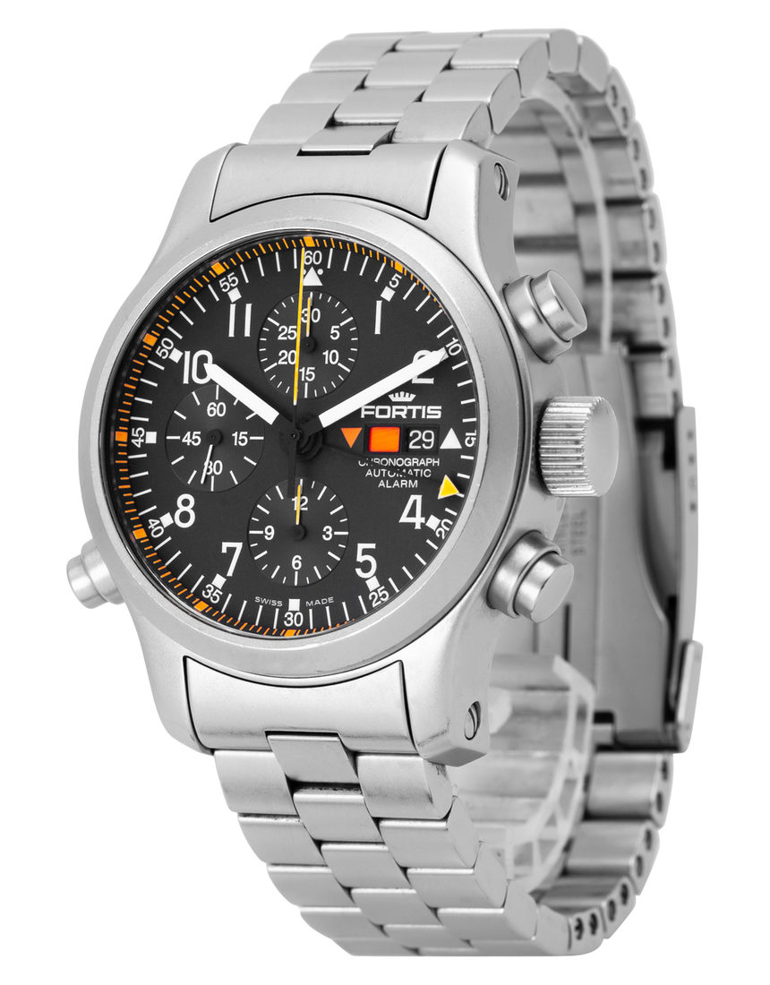 Fortis B-42 Pilot 636.22.11.11 - 43 mm Steel side