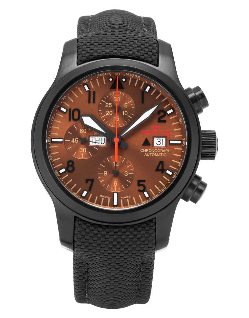 Fortis B-42 Aeromaster Dusk 656.18.98.LP - 42 mm Fabric back