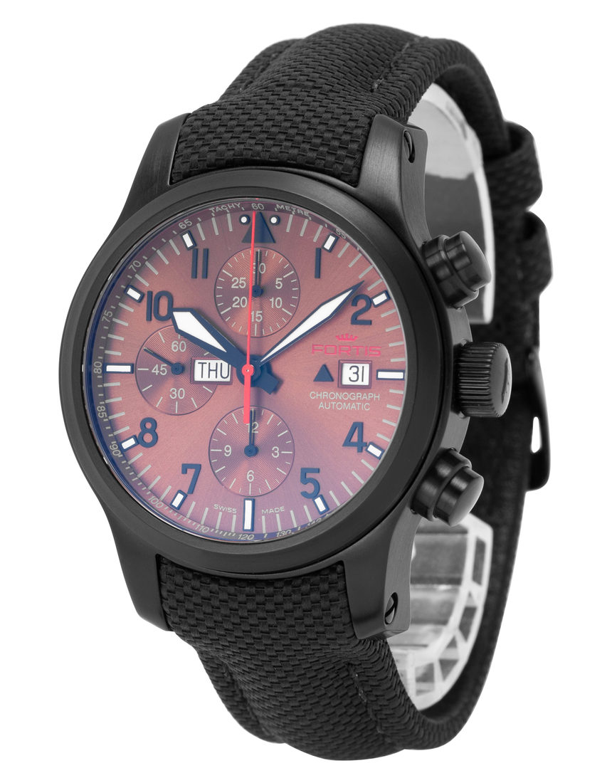 Fortis B-42 Aeromaster Dusk 656.18.98.LP - 42 mm Fabric side