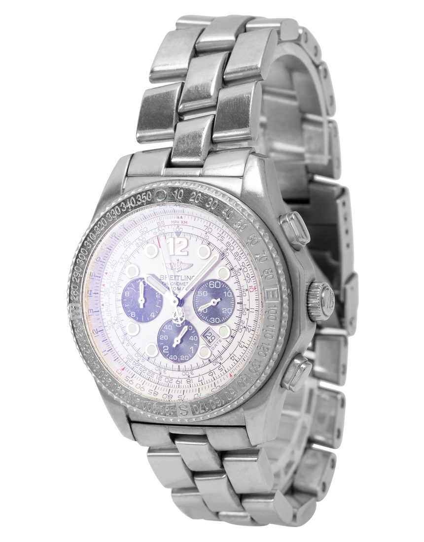 Breitling B-2 Chronograph A42362 - 43.2 mm Steel side