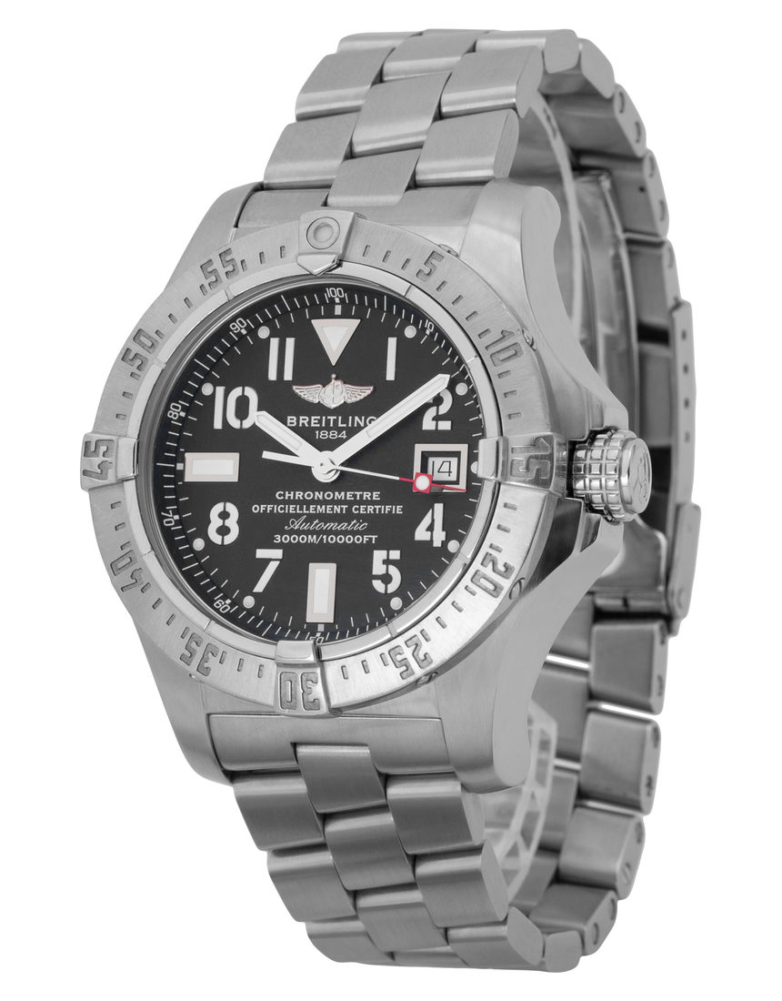 Breitling Avenger Seawolf A17330 - 45 mm Steel side