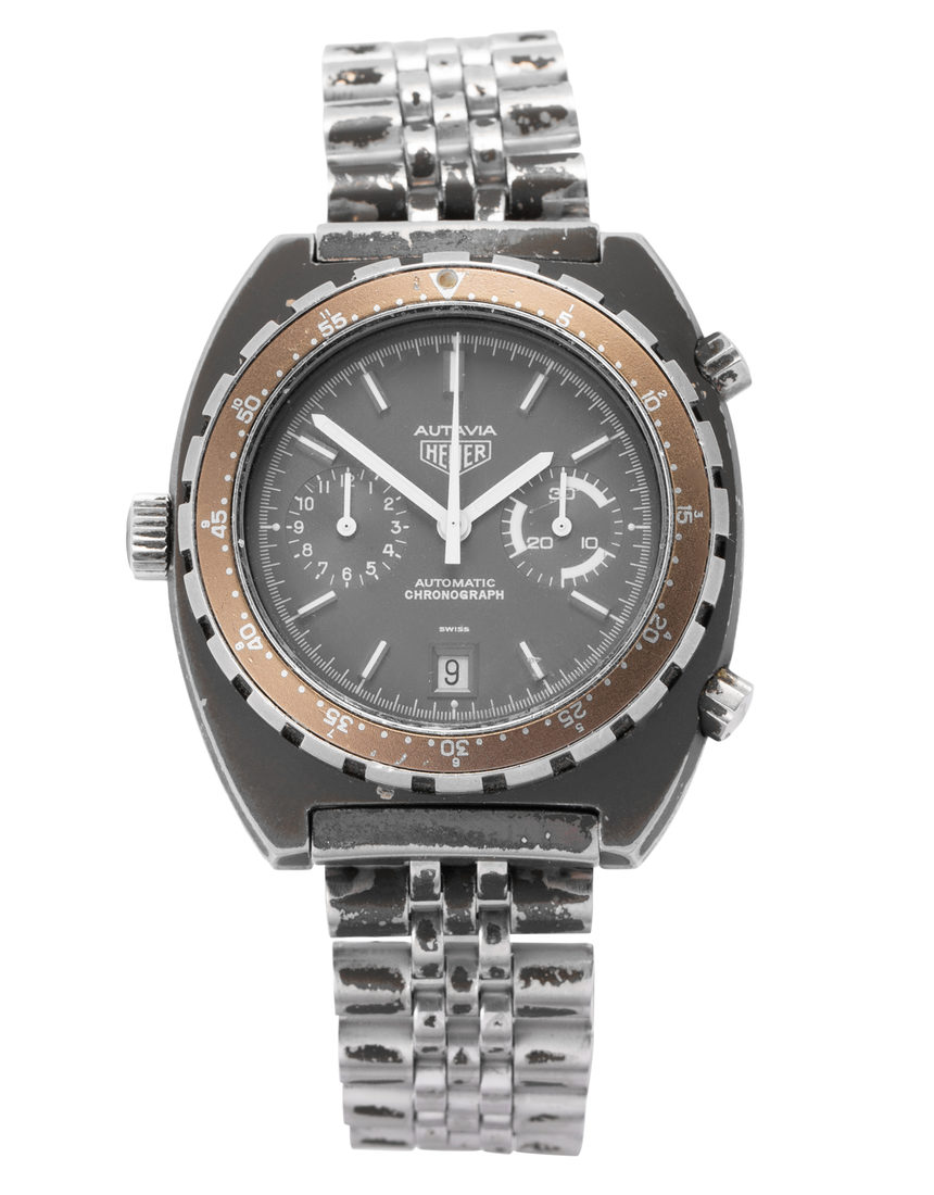 Heuer Autavia 111.603 - 42 mm Steel back