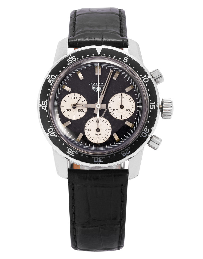 Heuer Autavia 2446C - 40 mm Leather back
