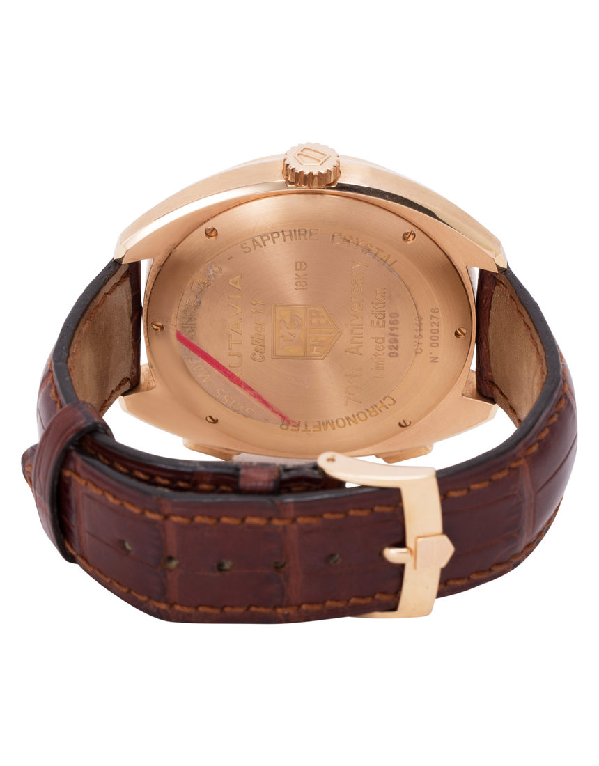 TAG Heuer Autavia CY5140.FC8158 - 43 mm Leather