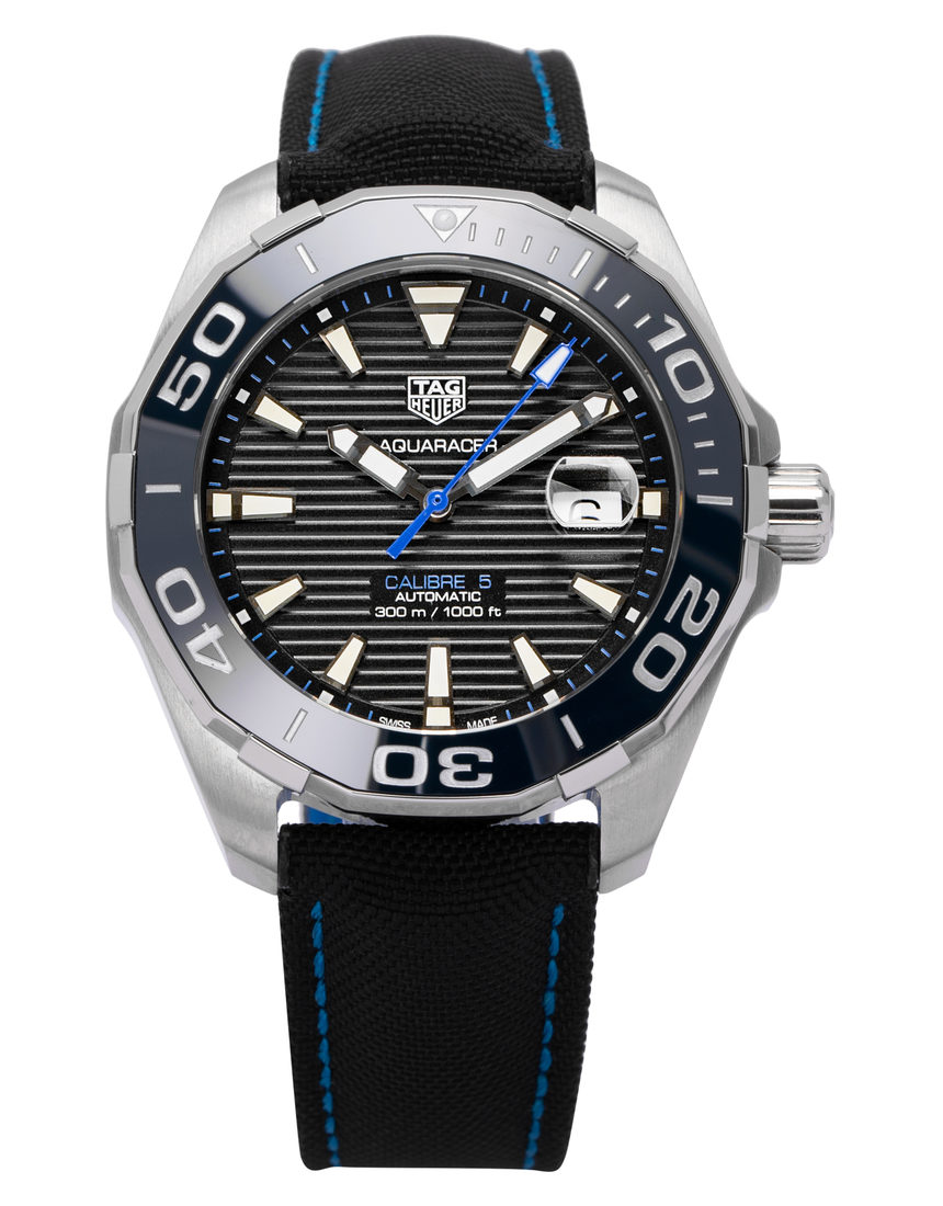 TAG Heuer Aquaracer WAY201C.FC6395 - 43 mm Rubber back