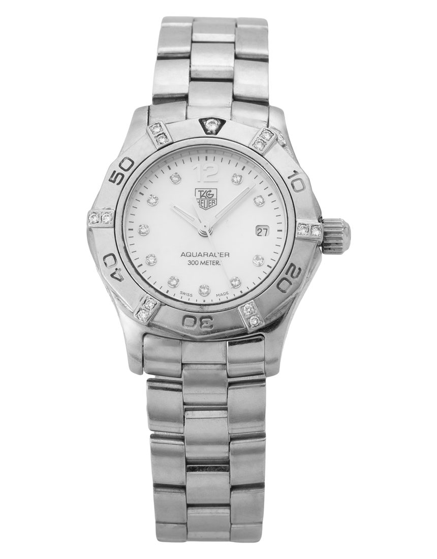 TAG Heuer Aquaracer WAF141G.BA0824 - 28 mm Steel back