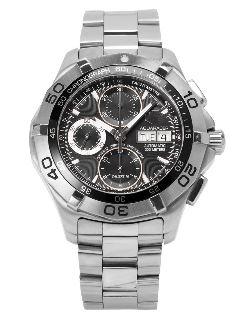 TAG Heuer Aquaracer CAF5010.BA0815 - 43 mm Steel back