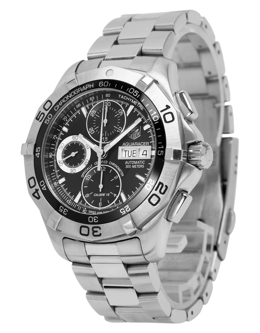 TAG Heuer Aquaracer CAF5010.BA0815 - 43 mm Steel side