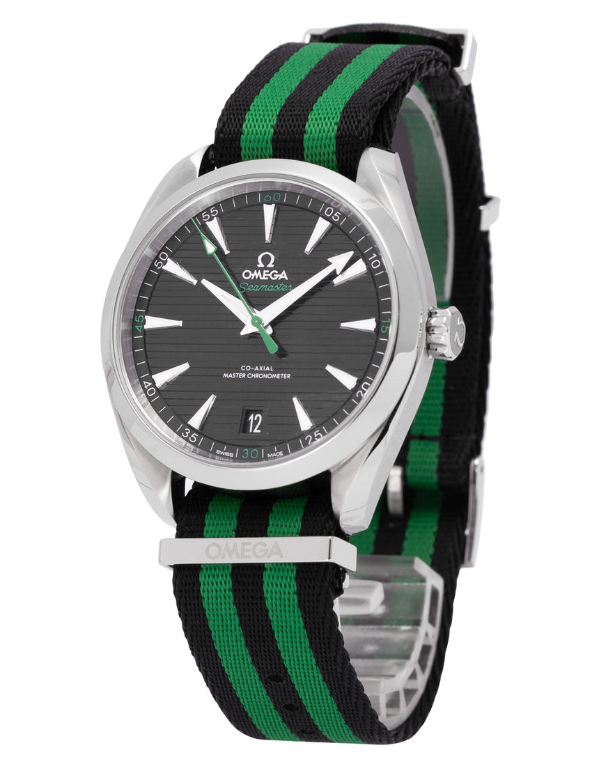Omega Aqua Terra 150M Golf Edition 220.12.41.21.01.002 - 41 mm Fabric side