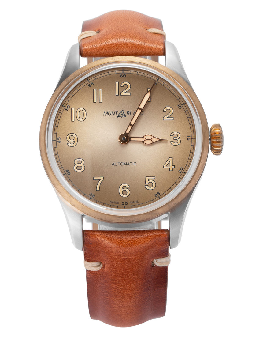 Montblanc 1858 119065 - 40 mm Leather back
