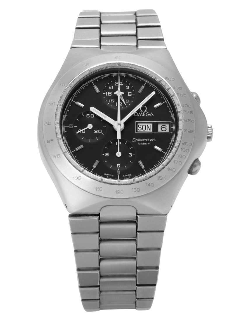 Omega  Speedmaster Mark V 	376.0806 - 43 mm Steel back