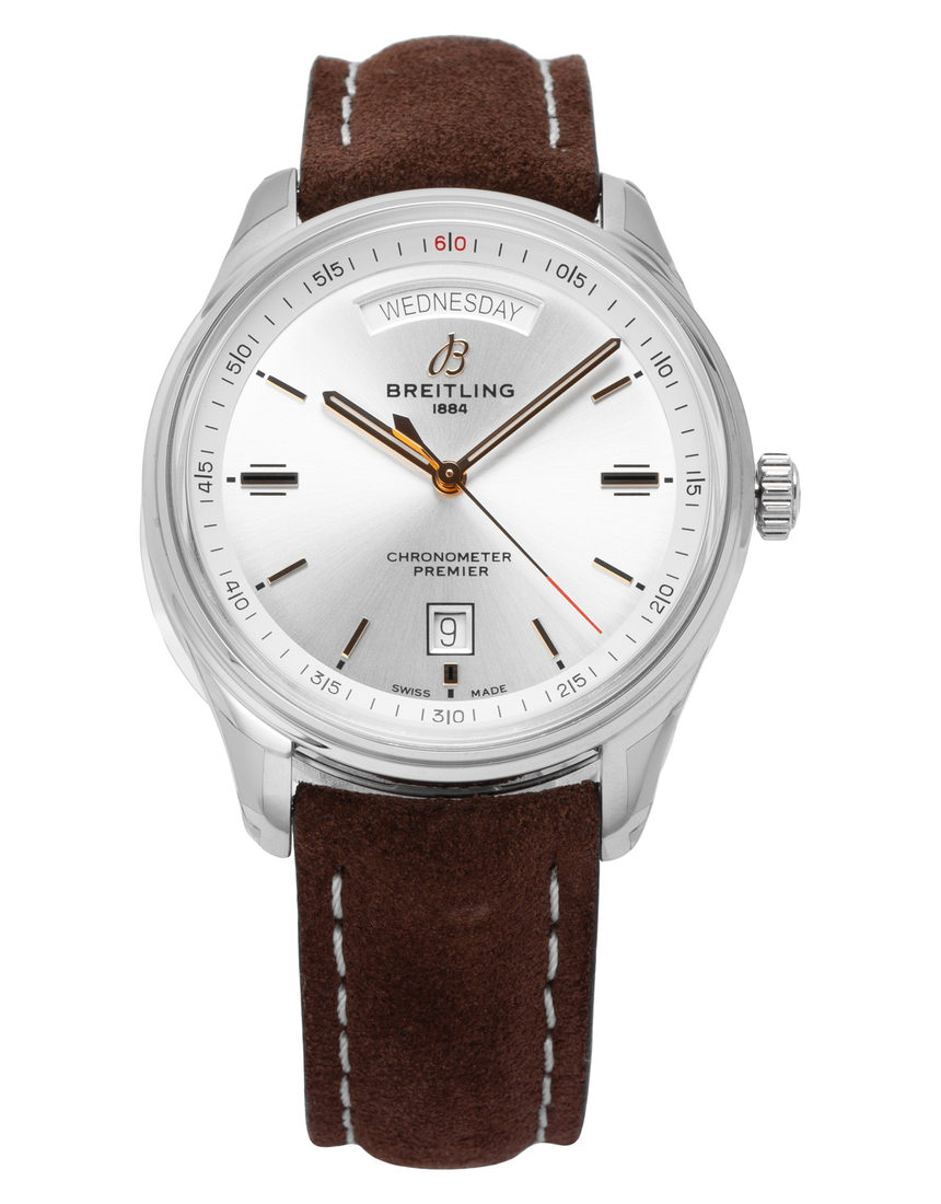 Breitling Premier Automatic Day-Date 40 A45340211G1X1 - 40 mm Leather back