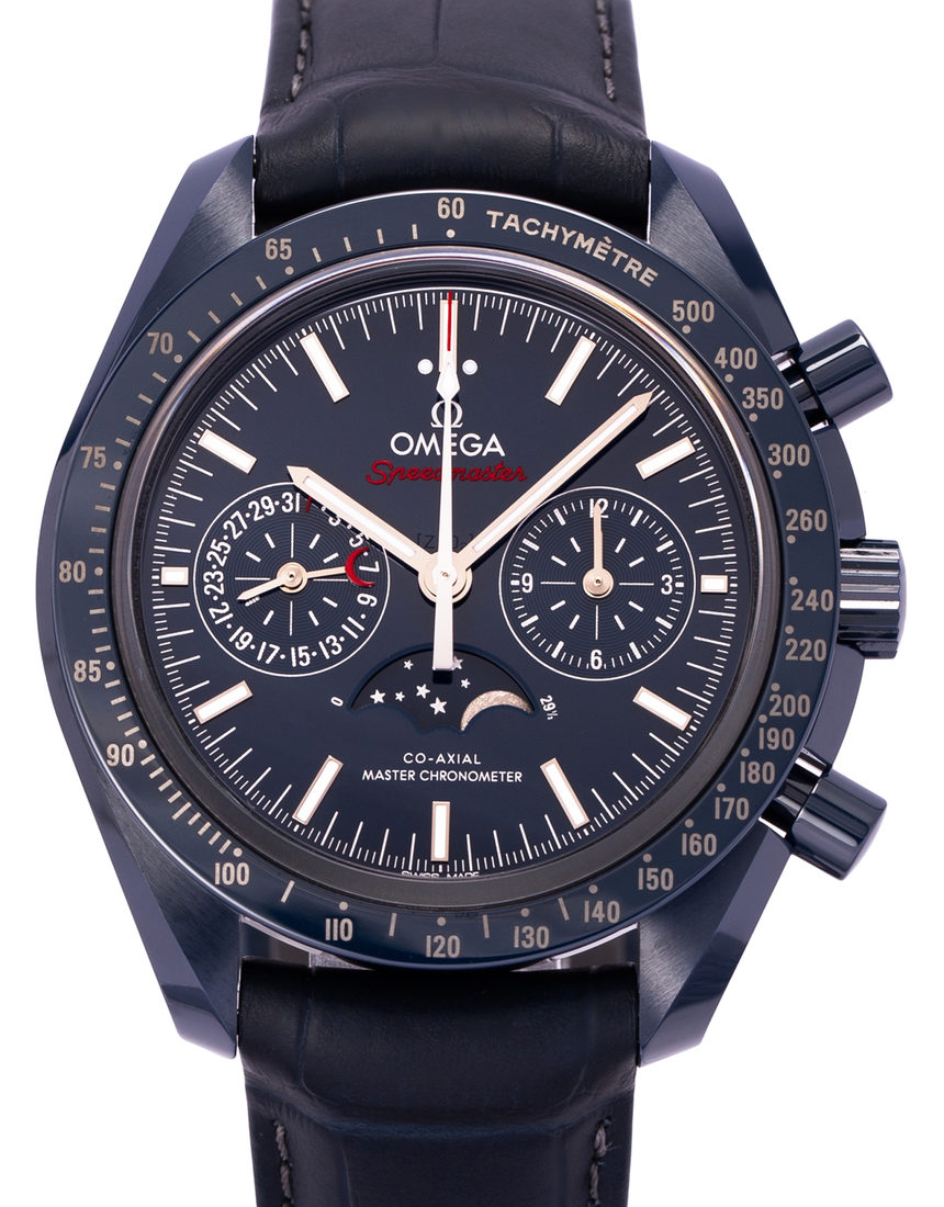 Omega Speedmaster Moonphase 304.93.44.52.03.001 - 44.5 mm Leather